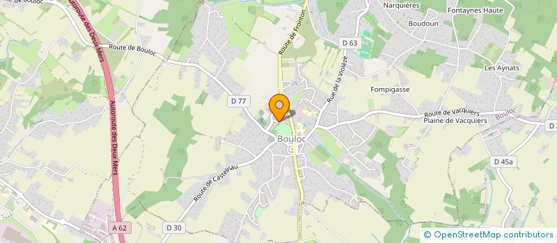 localisation de l'entreprise MONSIEUR ANTHONY KERBRAT  BOULOC