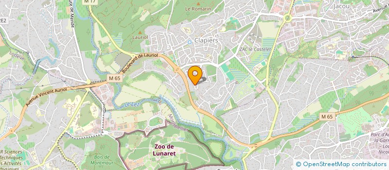 localisation de l'entreprise MONSIEUR ANTHONY KIEPURA  CLAPIERS