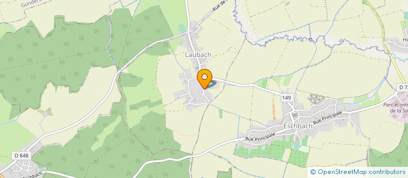 localisation de l'entreprise MONSIEUR ANTHONY KLIPFEL  LAUBACH