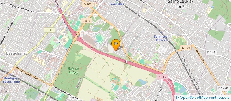 localisation de l'entreprise MONSIEUR ANTHONY KNAFO  SAINT-LEU-LA-FORET