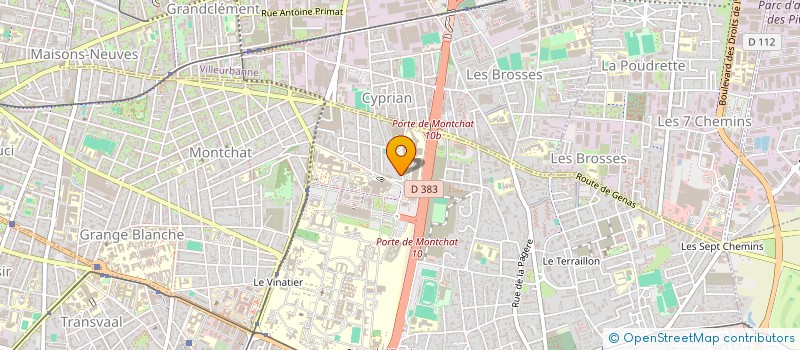 localisation de l'entreprise MONSIEUR ANTHONY KOUNDA DOUNDA  BRON