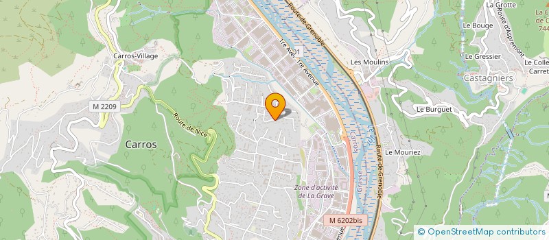 localisation de l'entreprise MONSIEUR ANTHONY KUBACKI à CARROS