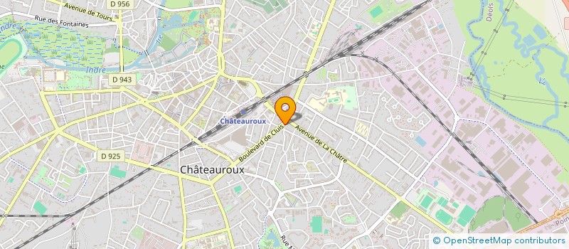 localisation de l'entreprise MONSIEUR ANTHONY LABAUME à CHATEAUROUX