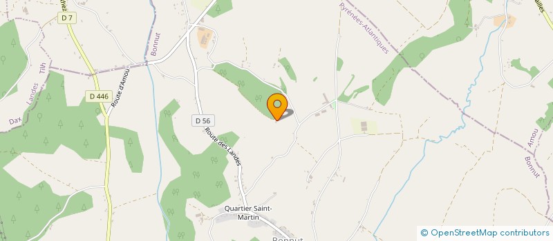 localisation de l'entreprise MONSIEUR ANTHONY LABAZ  BONNUT