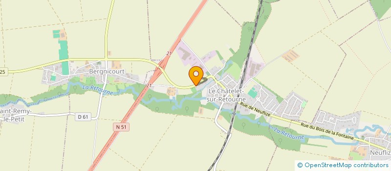 localisation de l'entreprise MONSIEUR ANTHONY LABBE  BAZANCOURT