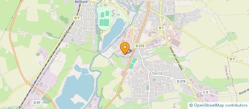 localisation de l'entreprise MONSIEUR ANTHONY LABORDE  LA FERTE-BERNARD