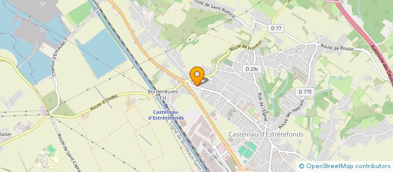 localisation de l'entreprise MONSIEUR ANTHONY LAFATA  CASTELNAU D'ESTRETEFONDS