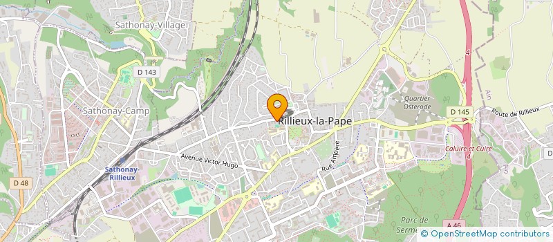 localisation de l'entreprise MONSIEUR ANTHONY LALANDE  RILLIEUX-LA-PAPE