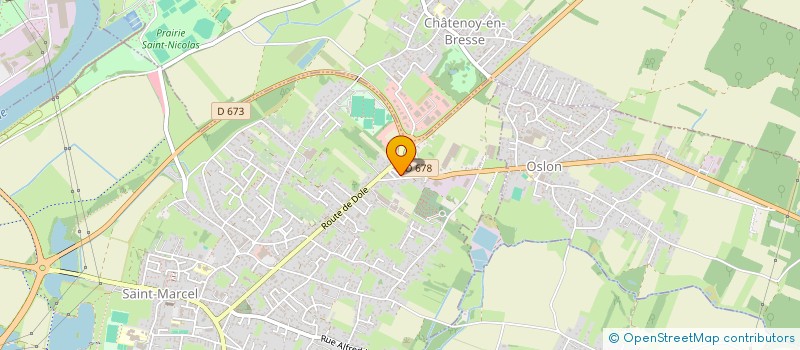 localisation de l'entreprise MONSIEUR ANTHONY LALU  SAINT-MARCEL