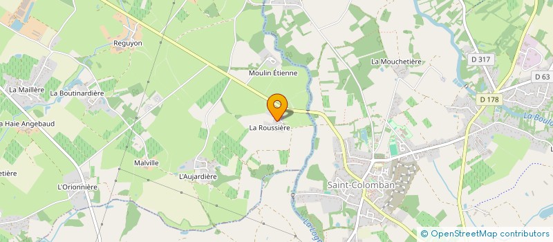 localisation de l'entreprise MONSIEUR ANTHONY LAMBERT  SAINT-PHILBERT-DE-GRAND-LIEU