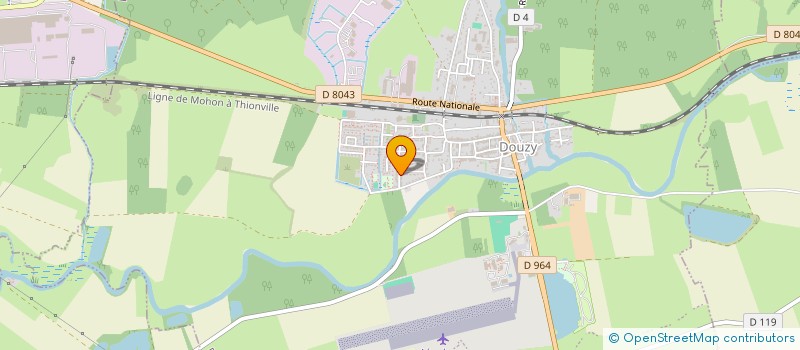 localisation de l'entreprise MONSIEUR ANTHONY LAMBERTI  DOUZY