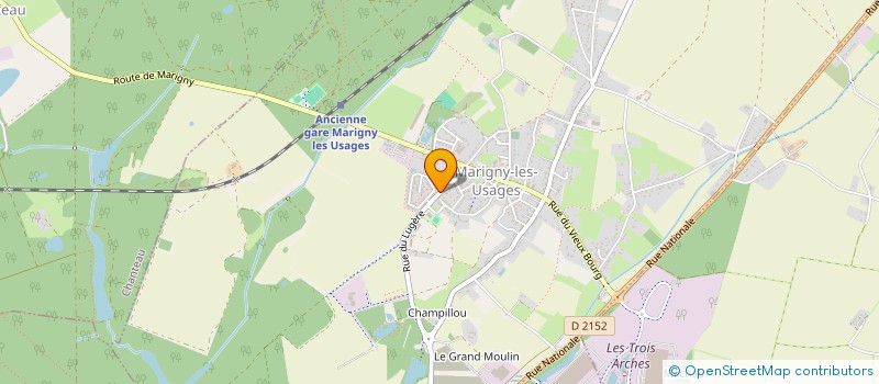 localisation de l'entreprise MONSIEUR ANTHONY LAMBINET à MARIGNY-LES-USAGES