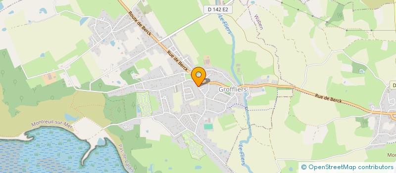 localisation de l'entreprise MONSIEUR ANTHONY LANCRY  GROFFLIERS