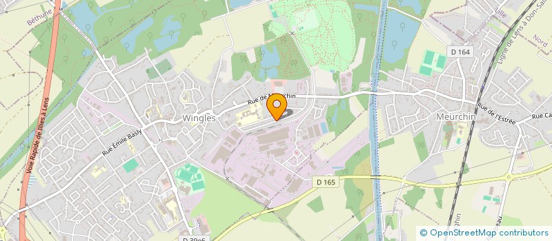 localisation de l'entreprise MONSIEUR ANTHONY LANDSCHOOT  WINGLES