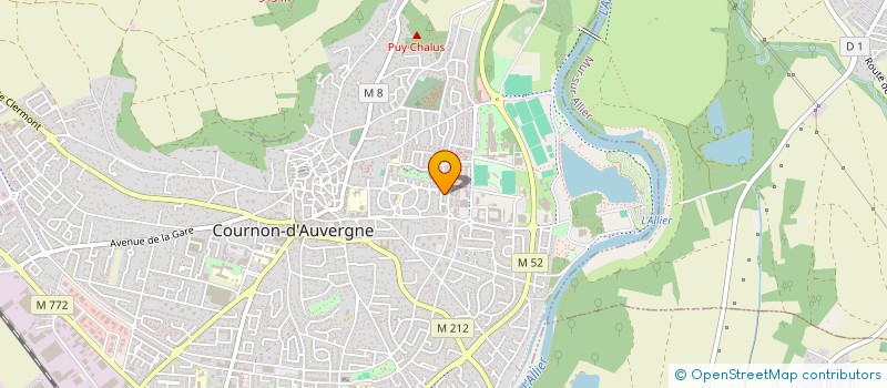 localisation de l'entreprise MONSIEUR ANTHONY LANGLADE  LE CENDRE