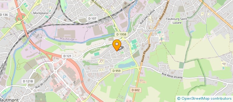 localisation de l'entreprise MONSIEUR ANTHONY LAOUST  LOUVROIL