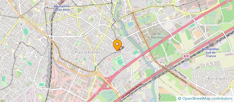 localisation de l'entreprise MONSIEUR ANTHONY LAPISARDI à MONTPELLIER