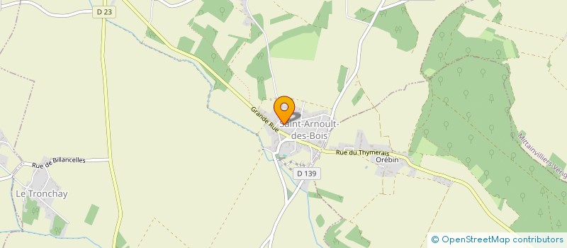 localisation de l'entreprise MONSIEUR ANTHONY LAROCHE à SAINT-ARNOULT-DES-BOIS