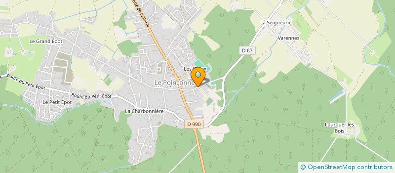 localisation de l'entreprise MONSIEUR ANTHONY LASBLEIS-LECOMPTE à LE POINCONNET