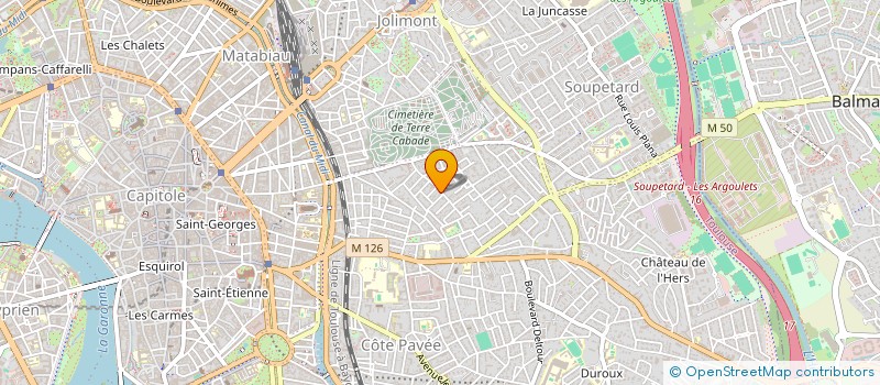 localisation de l'entreprise MONSIEUR ANTHONY LASORSA  TOULOUSE