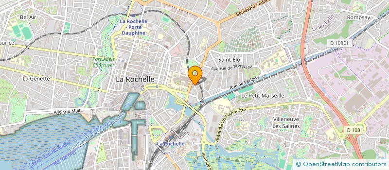 localisation de l'entreprise MONSIEUR ANTHONY LASSERRE  LA ROCHELLE