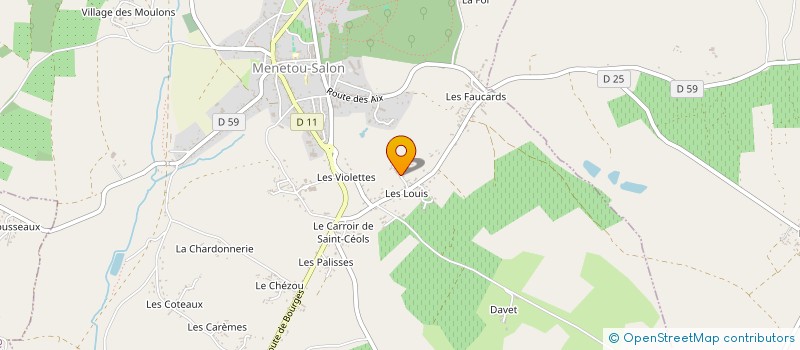 localisation de l'entreprise MONSIEUR ANTHONY LAUDAT  BOURGES