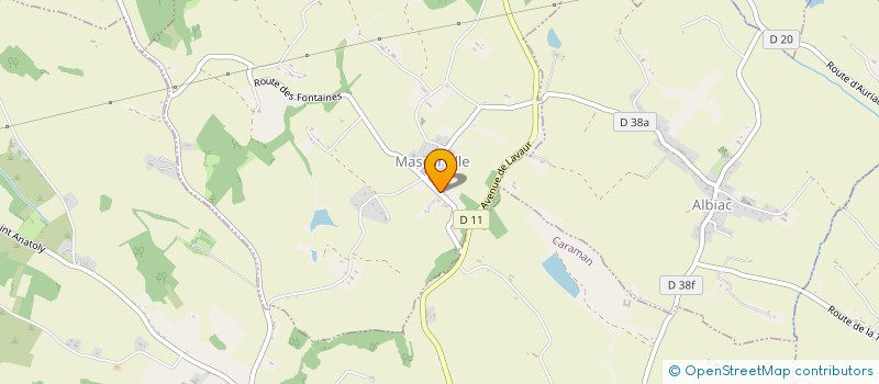 localisation de l'entreprise MONSIEUR ANTHONY LAURANT  MASCARVILLE