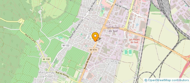 localisation de l'entreprise MONSIEUR ANTHONY LAURENT à MARSANNAY-LA-COTE