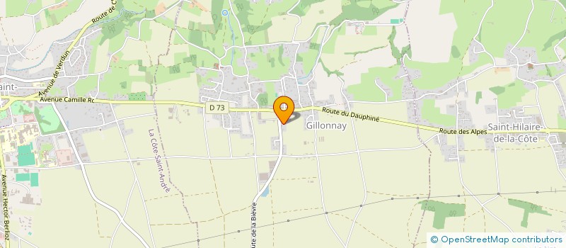 localisation de l'entreprise MONSIEUR ANTHONY LAVINAY  GILLONNAY