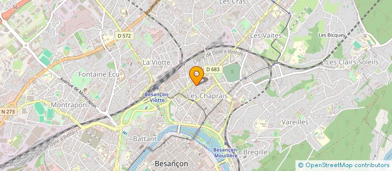 localisation de l'entreprise MONSIEUR ANTHONY LE BRAS à BESANCON