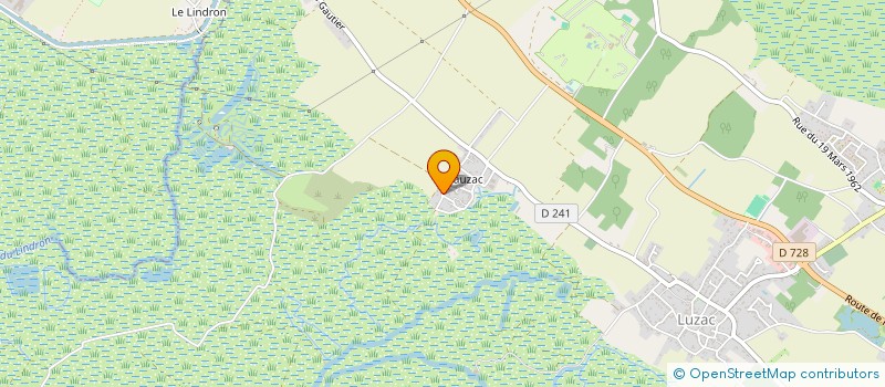 localisation de l'entreprise MONSIEUR ANTHONY LE CAM  SAINT-JUST-LUZAC