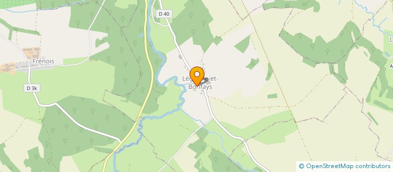 localisation de l'entreprise MONSIEUR ANTHONY LE DILY  LEGEVILLE-ET-BONFAYS