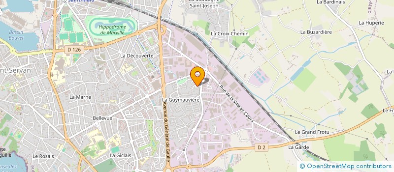 localisation de l'entreprise MONSIEUR ANTHONY LE GALL  SAINT-MALO