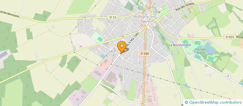 localisation de l'entreprise MONSIEUR ANTHONY LE GOFF  AUBIGNY-SUR-NERE