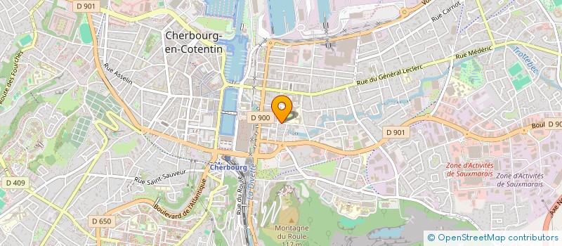 localisation de l'entreprise MONSIEUR ANTHONY LE LAIDIER  CHERBOURG-EN-COTENTIN