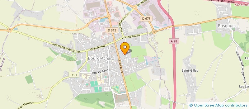 localisation de l'entreprise MONSIEUR ANTHONY LE LEZ  BOURG-ACHARD