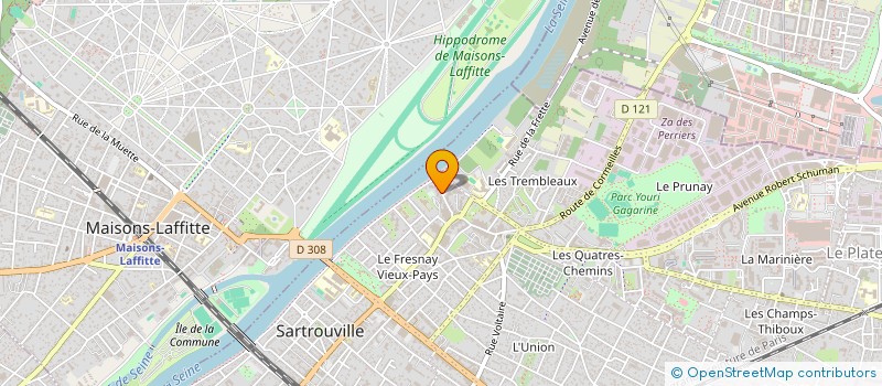 localisation de l'entreprise MONSIEUR ANTHONY LE METAYER  SARTROUVILLE