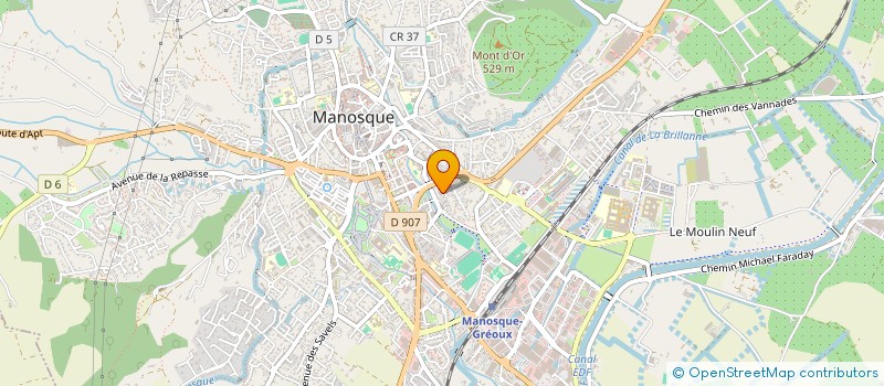 localisation de l'entreprise MONSIEUR ANTHONY LE MEULAIS à MANOSQUE
