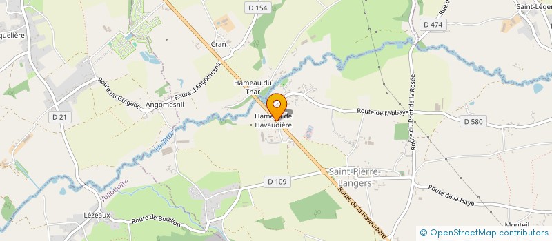 localisation de l'entreprise MONSIEUR ANTHONY LE MUEY  SAINT-PIERRE-LANGERS