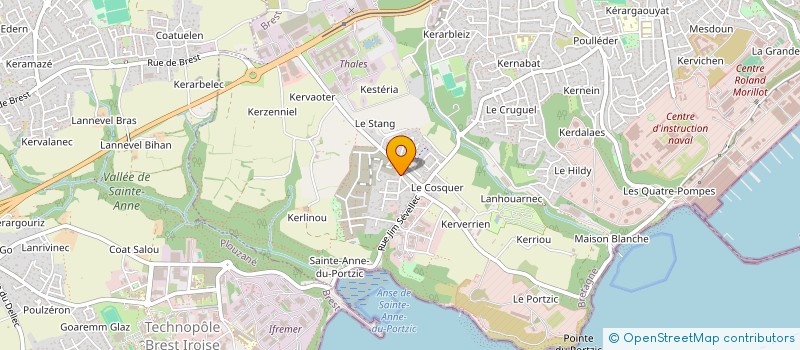 localisation de l'entreprise MONSIEUR ANTHONY LE PORS à BREST