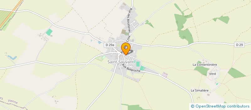 localisation de l'entreprise MONSIEUR ANTHONY LEBON  SAINT-SAUVANT