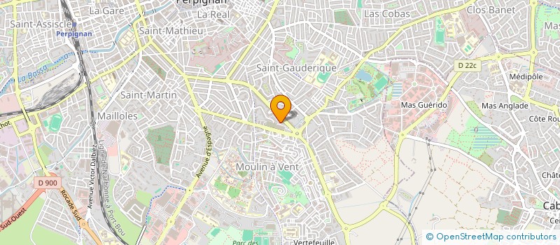 localisation de l'entreprise MONSIEUR ANTHONY LECAMUS  PERPIGNAN