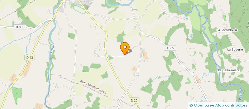 localisation de l'entreprise MONSIEUR ANTHONY LECHAPTOIS à ATHIS-VAL DE ROUVRE