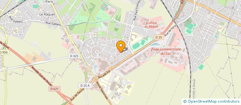 localisation de l'entreprise MONSIEUR ANTHONY LECIEUX  SIN-LE-NOBLE