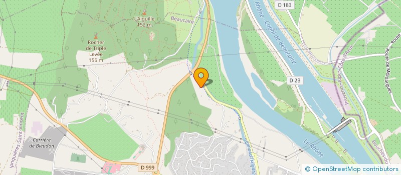 localisation de l'entreprise MONSIEUR ANTHONY LECLAIR  VERS-PONT-DU-GARD