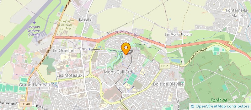 localisation de l'entreprise MONSIEUR ANTHONY LECLERE à LE HAVRE