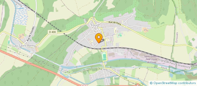 localisation de l'entreprise MONSIEUR ANTHONY LECLERQ  FOUG