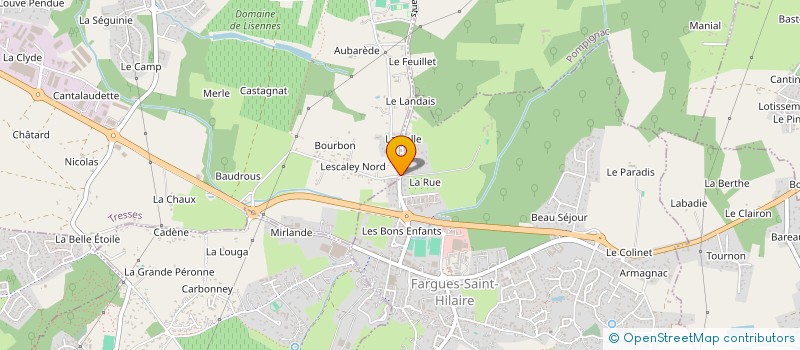 localisation de l'entreprise MONSIEUR ANTHONY LECOMTE à TRESSES