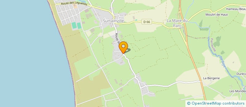 localisation de l'entreprise MONSIEUR ANTHONY LECOURTOIS  SURTAINVILLE