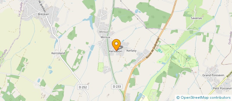 localisation de l'entreprise MONSIEUR ANTHONY LEDEVIN  GUERANDE